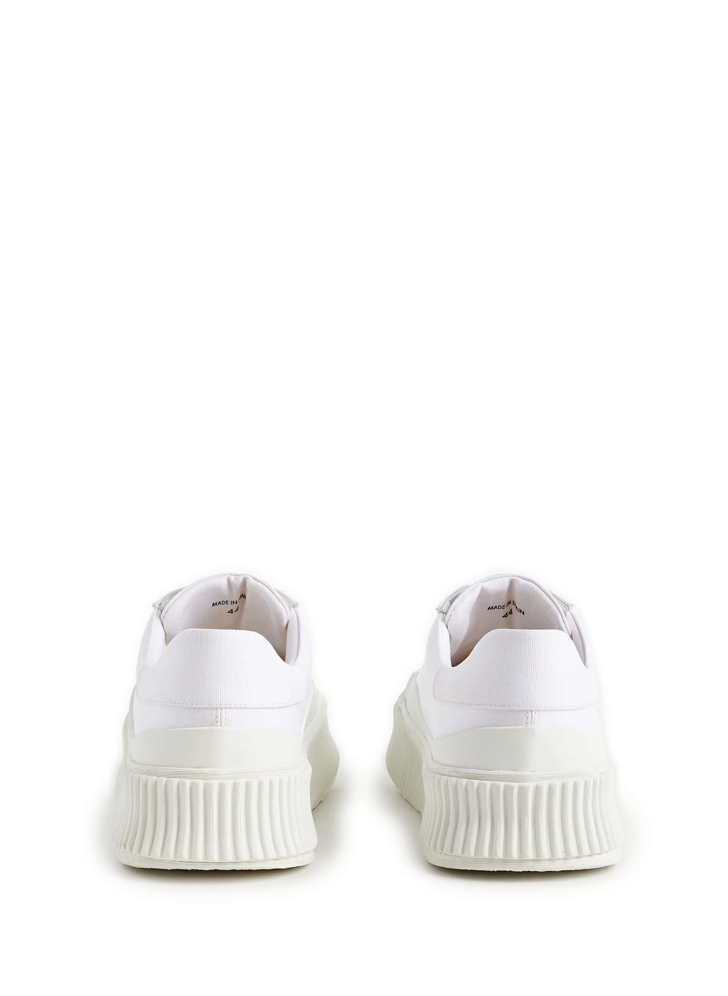 Jil sander  Cotton sneakers - White