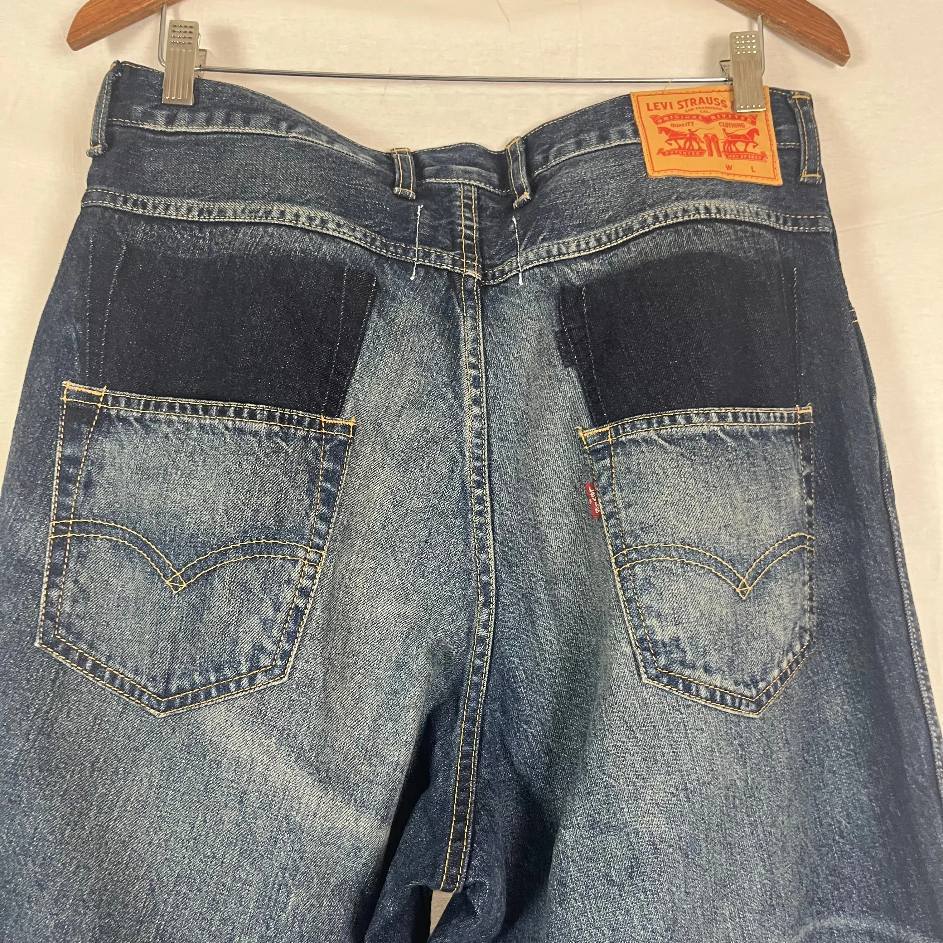 Junya Watanabe x Levis Brand New 425 Blue Whiskered Jeans L