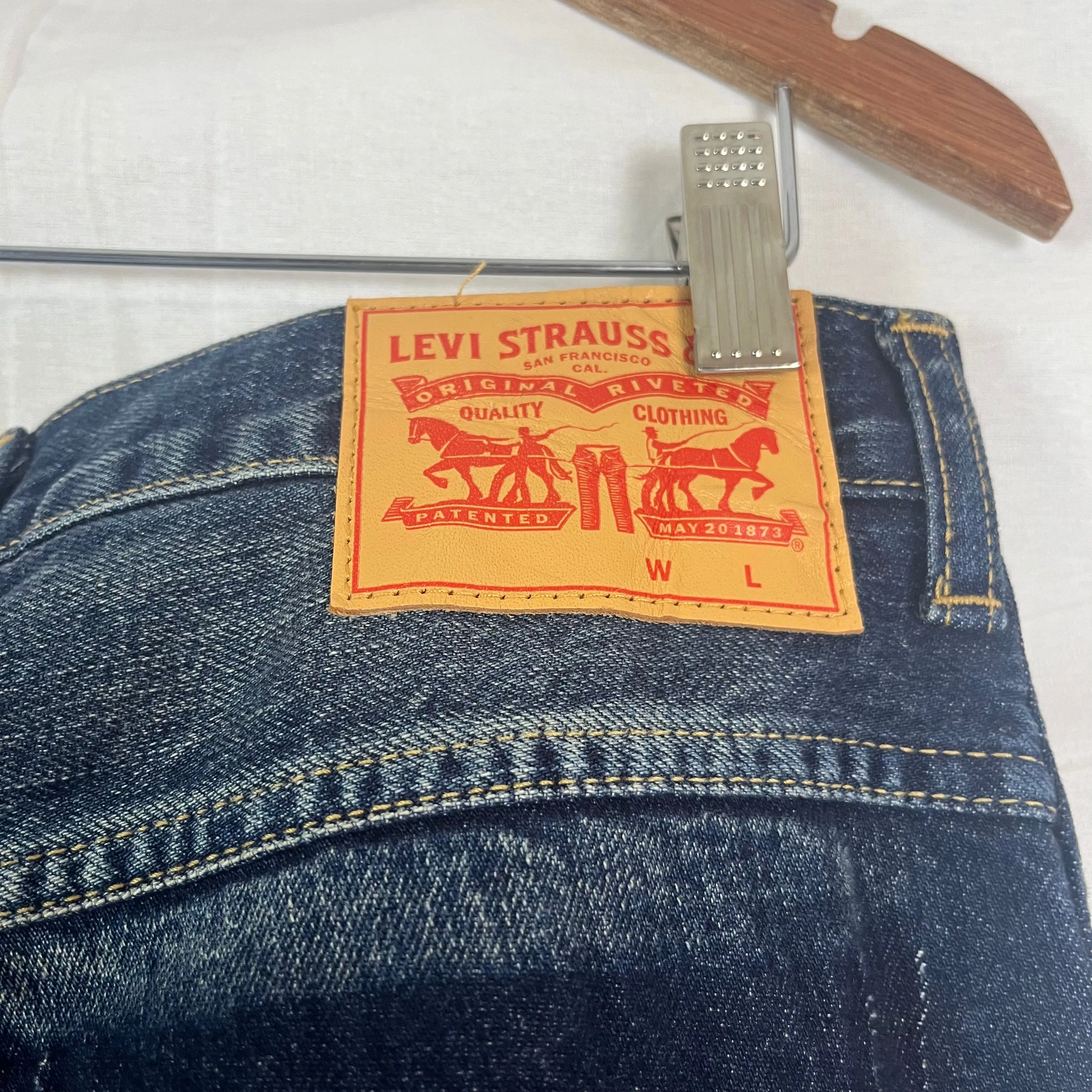 Junya Watanabe x Levis Brand New 425 Blue Whiskered Jeans L