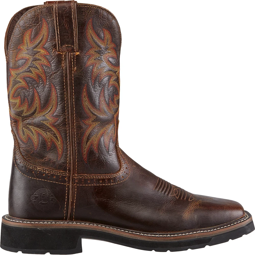 Justin Men's Stampede EH Wellington Leather Work Boots