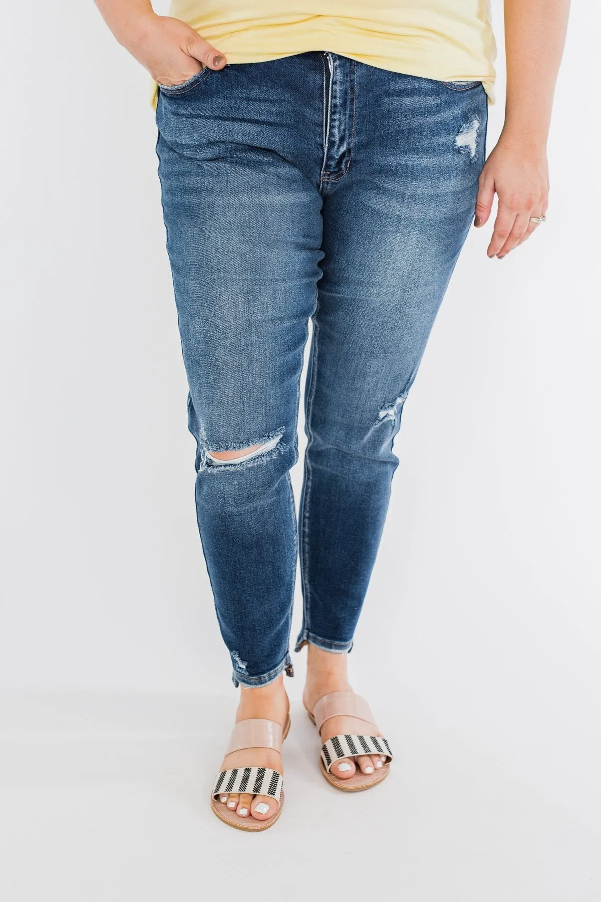 KanCan Ankle Skinny Jeans- Clarissa Wash