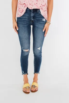 KanCan Ankle Skinny Jeans- Clarissa Wash