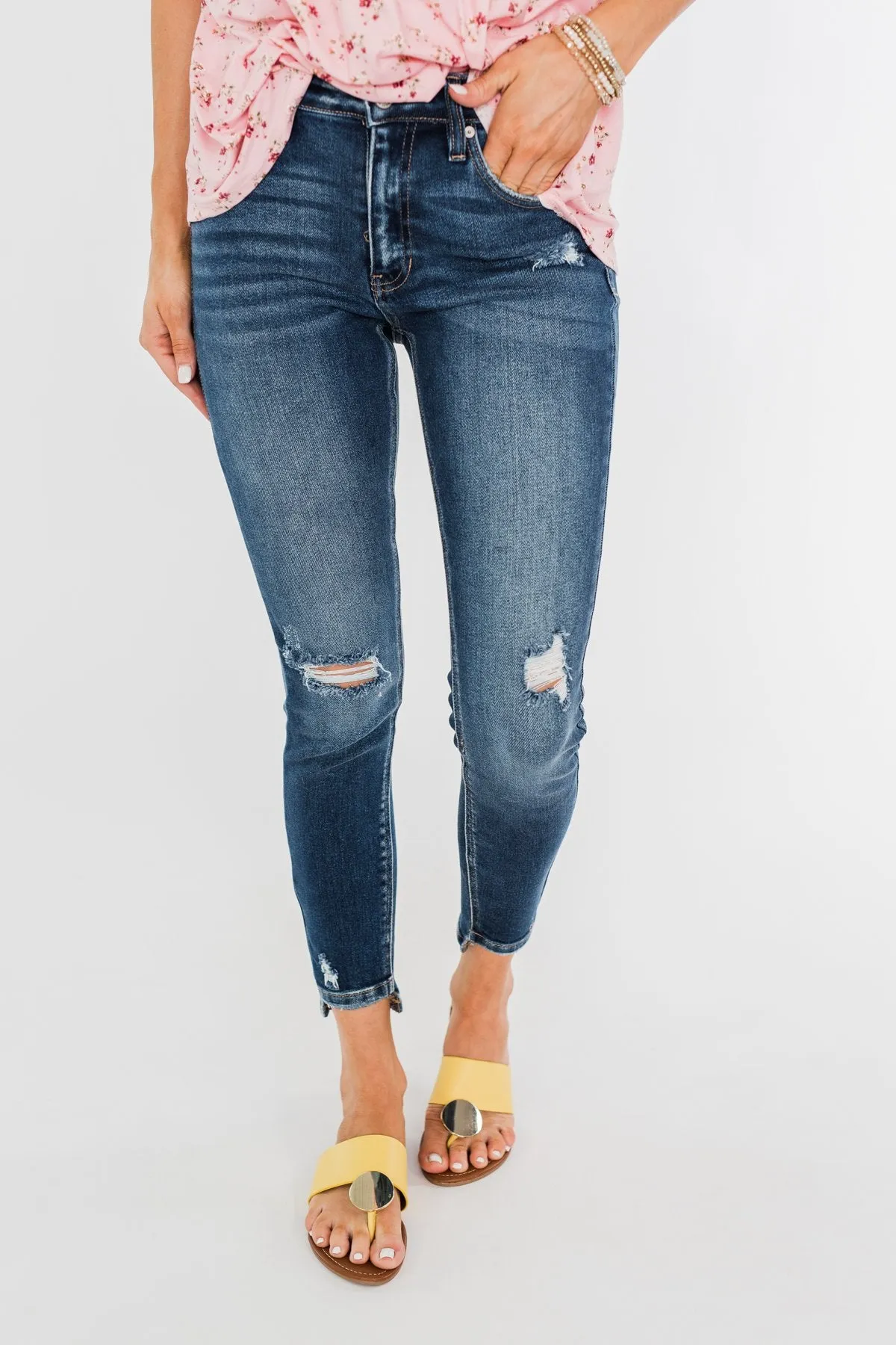 KanCan Ankle Skinny Jeans- Clarissa Wash