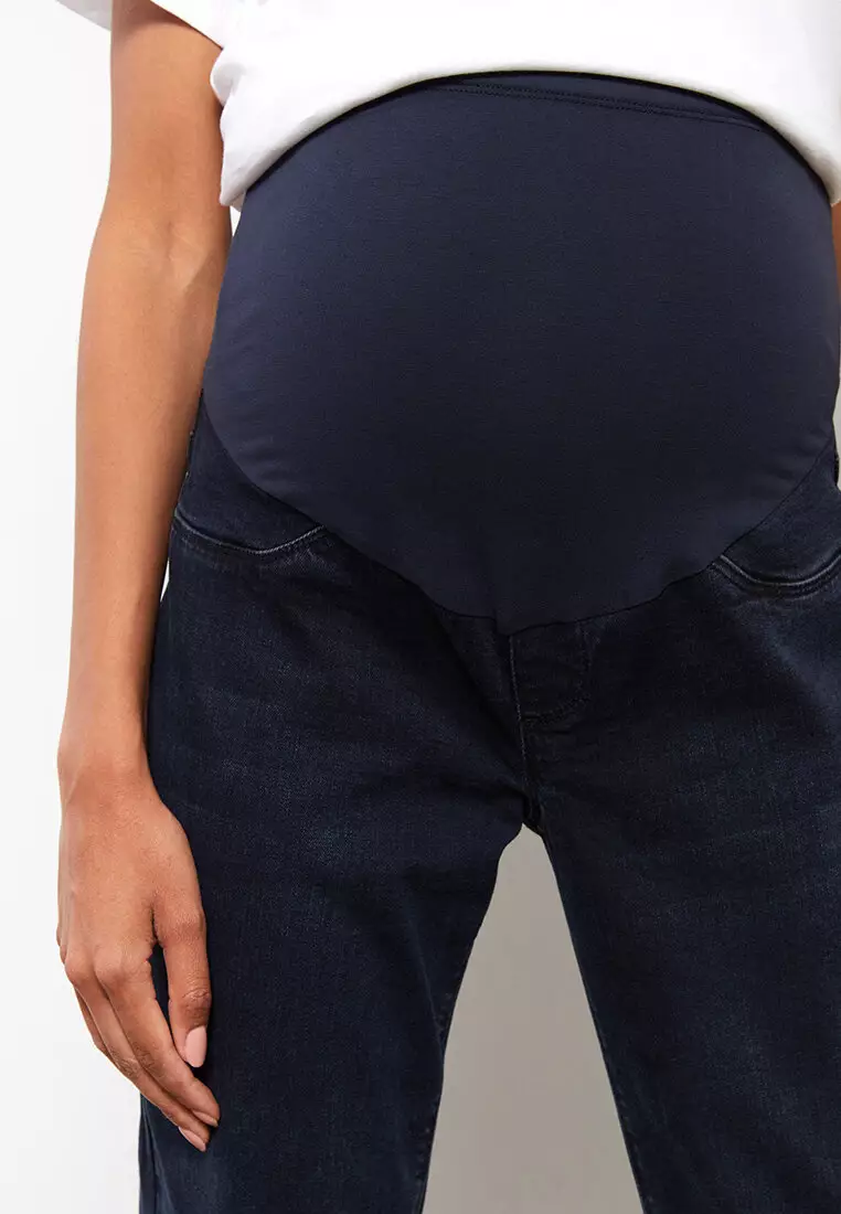 LC WAIKIKI Tummy Paneled Straight Maternity Rodeo Jeans