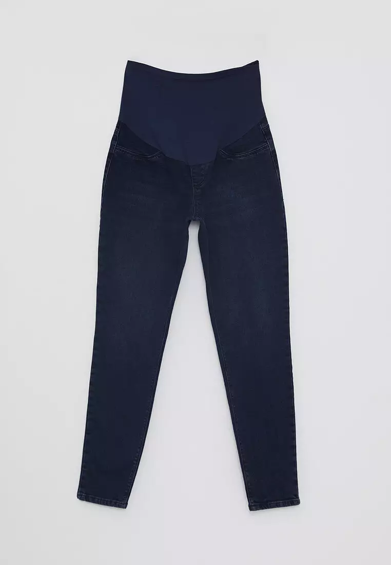 LC WAIKIKI Tummy Paneled Straight Maternity Rodeo Jeans