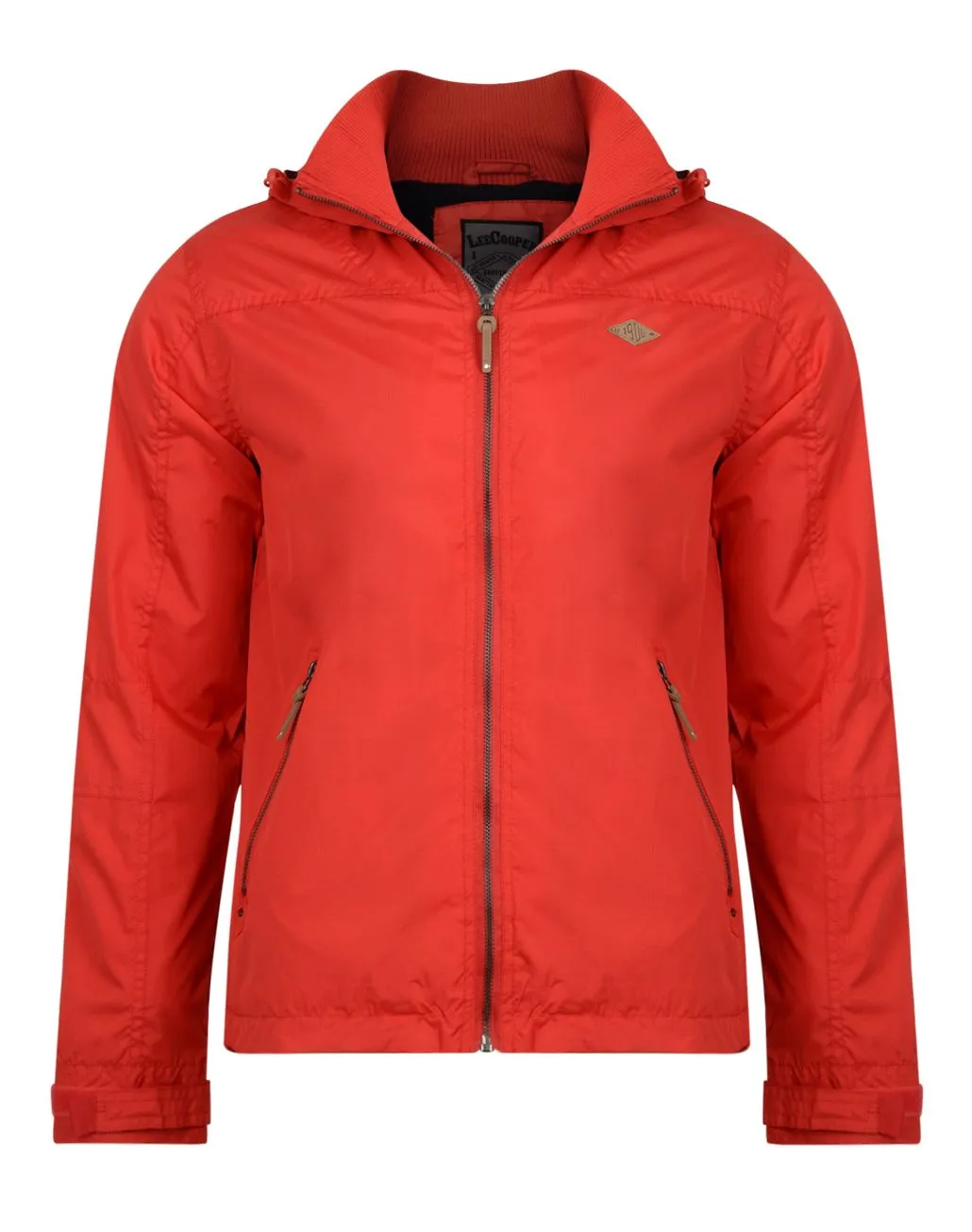 Lee Cooper Men's Rookley Hooded Jacket Red