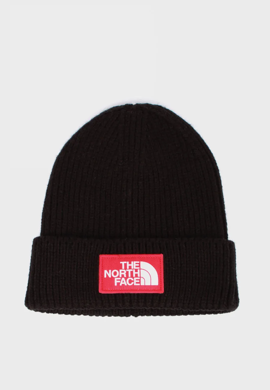 Logo Box Beanie - black