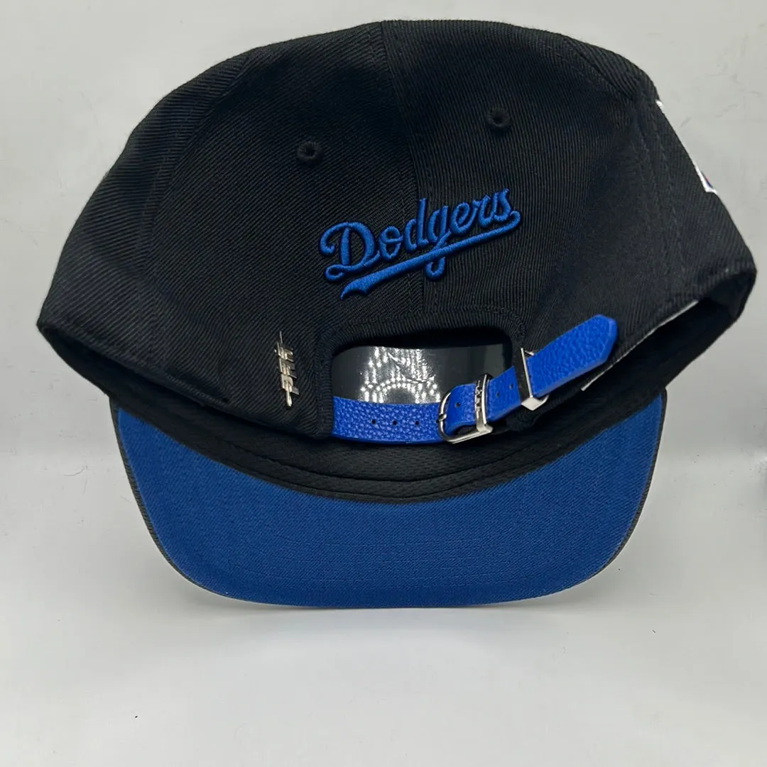 Los Angeles Dodgers MLB Pro Standard Genuine Merchandise 2020 World Championship and D Dodgers Side Patches Black Snapback