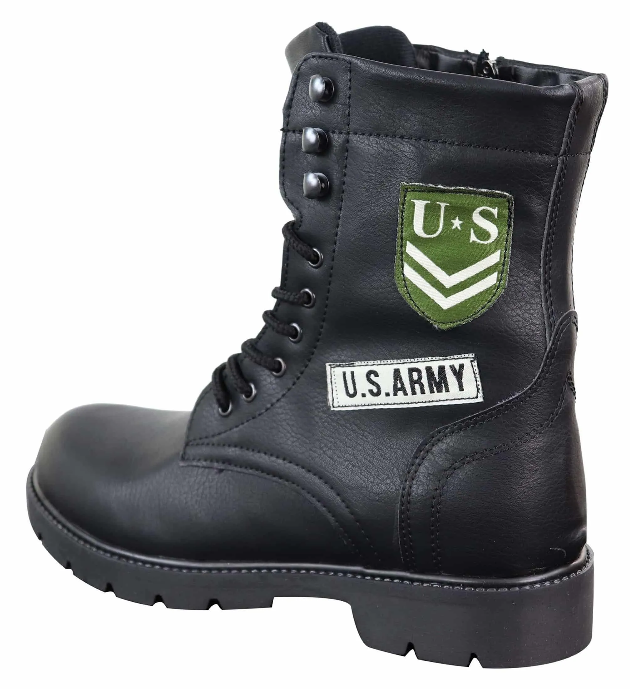 Mens U.S. Army Style Ankle Boots