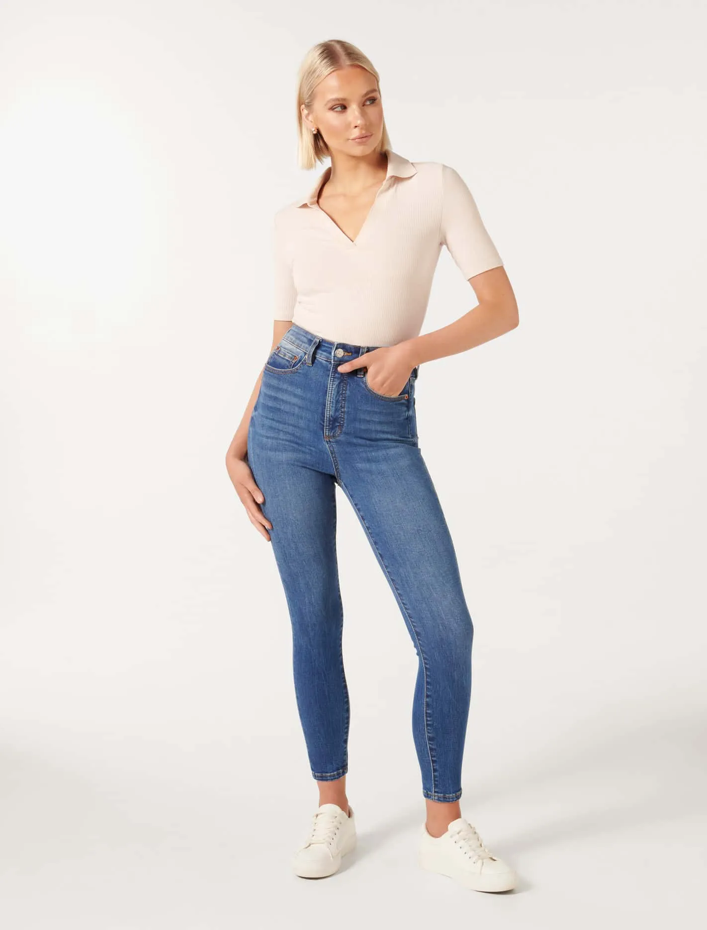 Mila High-Rise Skinny Jeans