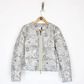 Moncler Aurone Brocade Down Jacket Medium