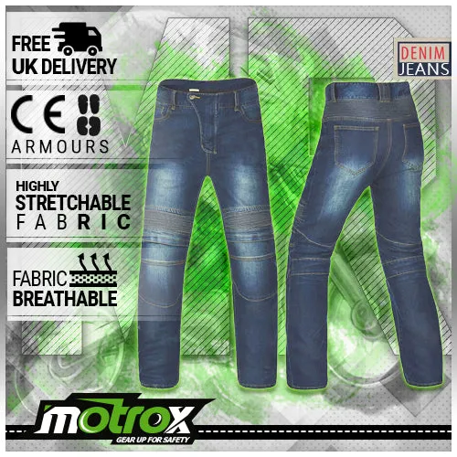 Motorcycle jeans pant CE Armoured for Men denim trousers