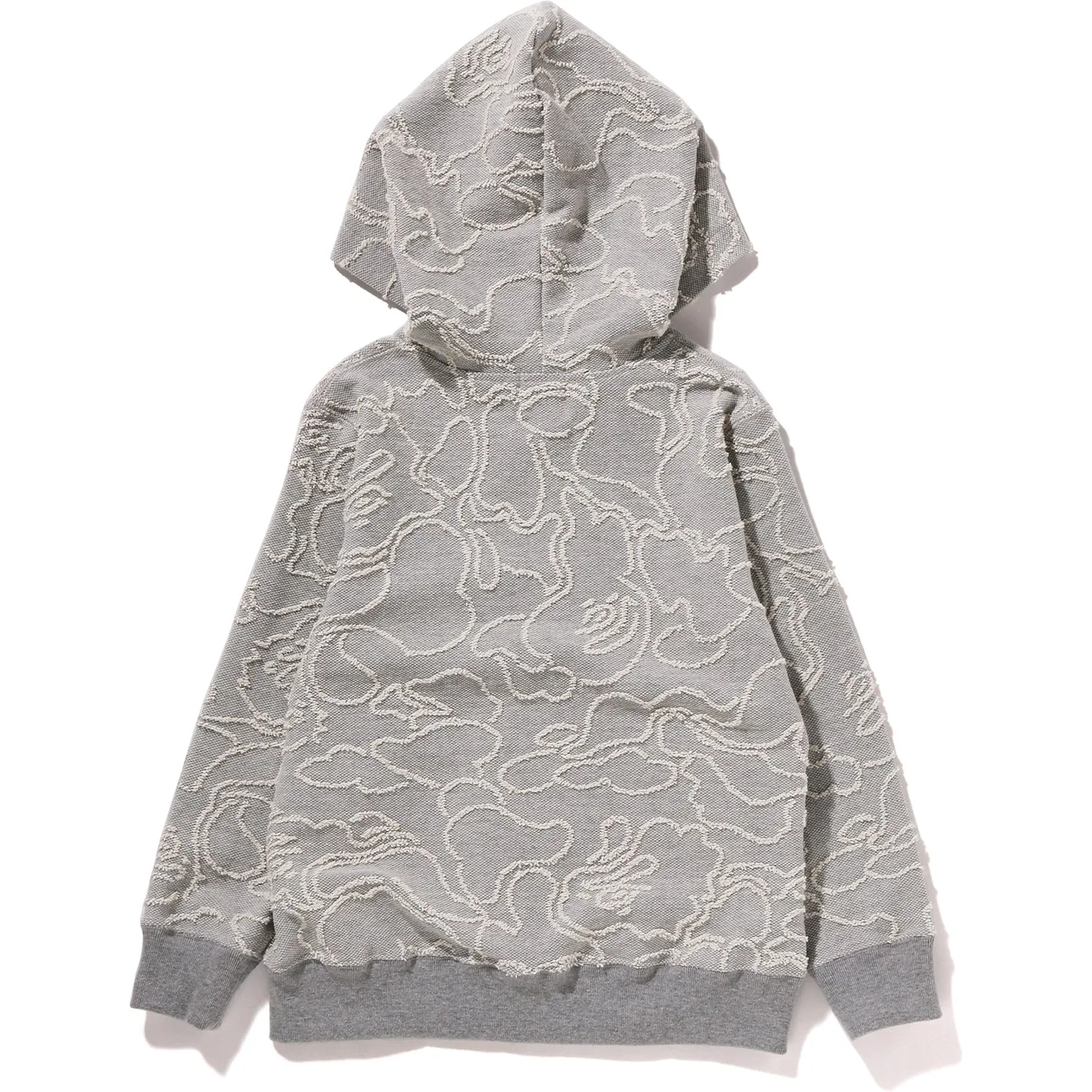 NEON CAMO JACQUARD BABY MILO ZIP HOODIE KIDS