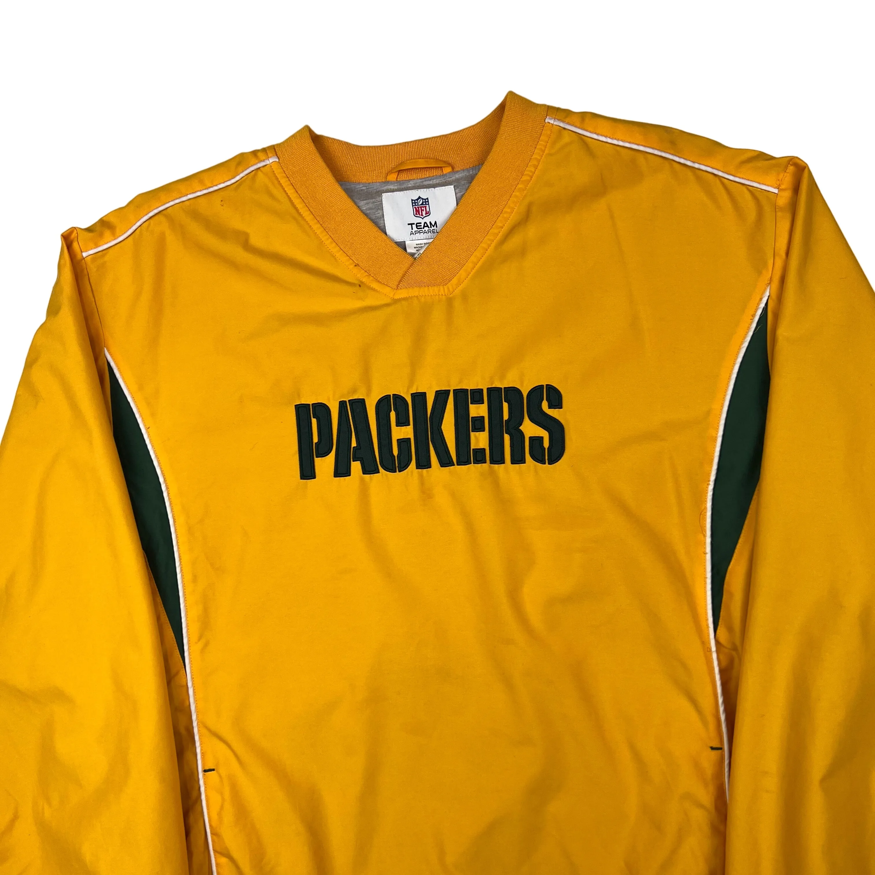 NFL Packers Yellow Pullover Jacket