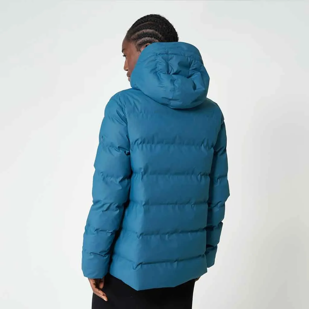 Nieve Quilted Waterproof Coat - Legion Blue