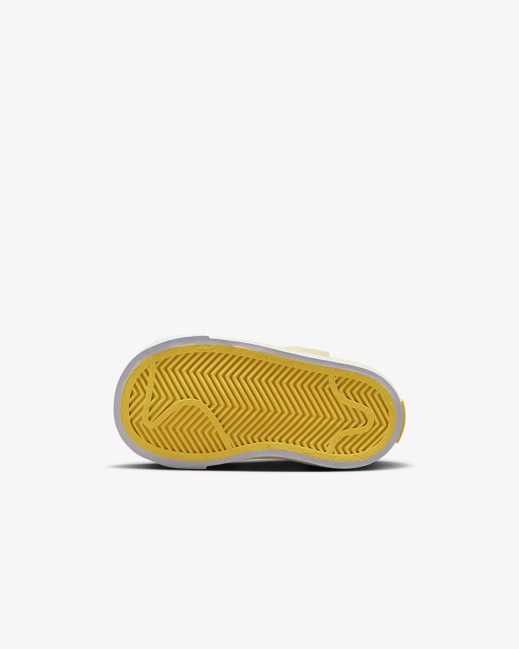 NIKE KIDS COURT LEGACY YELLOW/WHITE SHOE