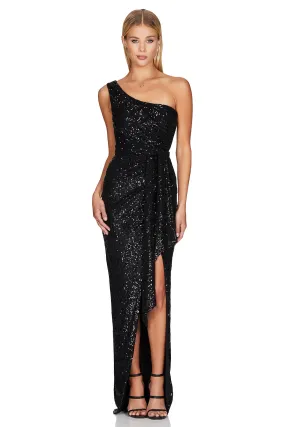 NOOKIE Palazzo Gown (Black) - RRP $369