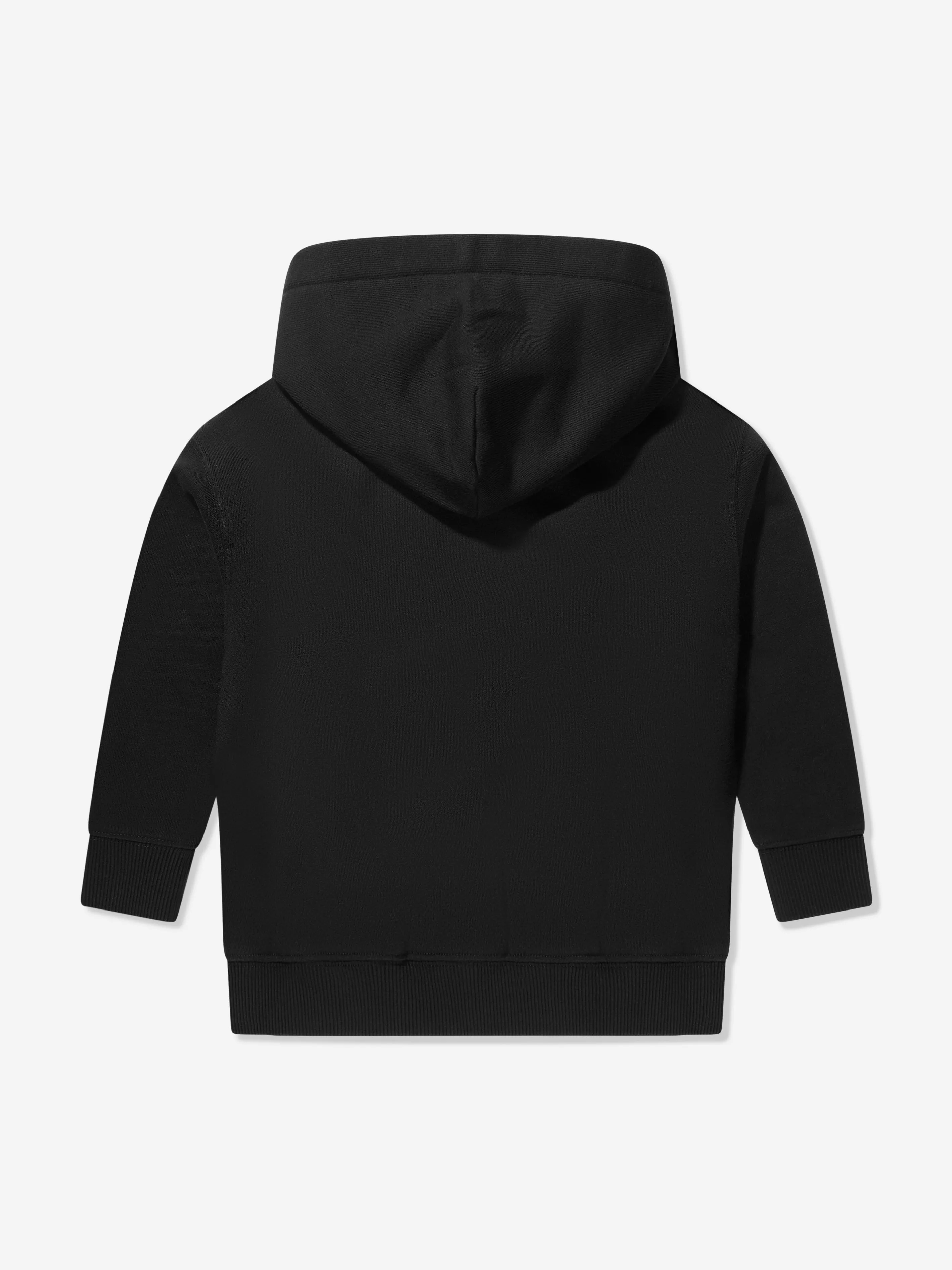 Off-White Boys Bookish Bit Logo Hoodie in Black