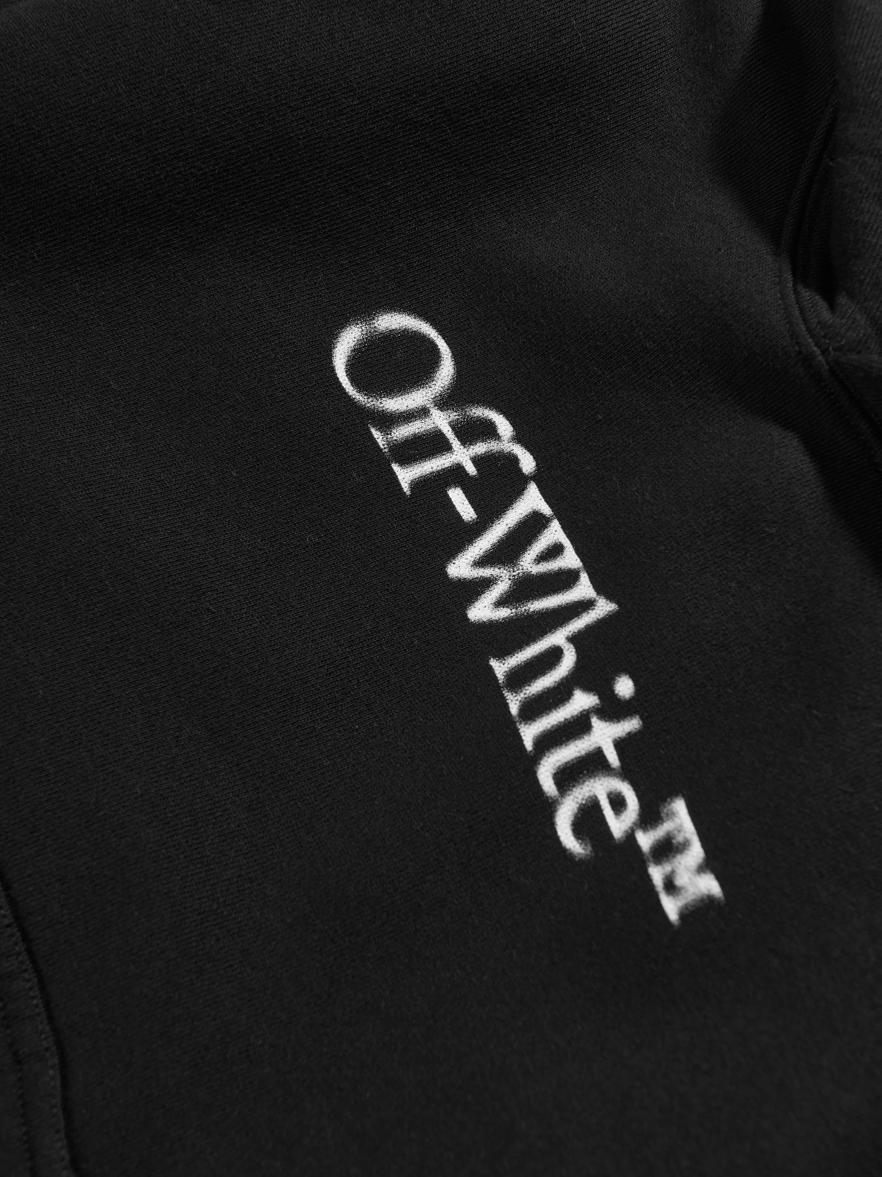 Off-White Boys Bookish Bit Logo Hoodie in Black