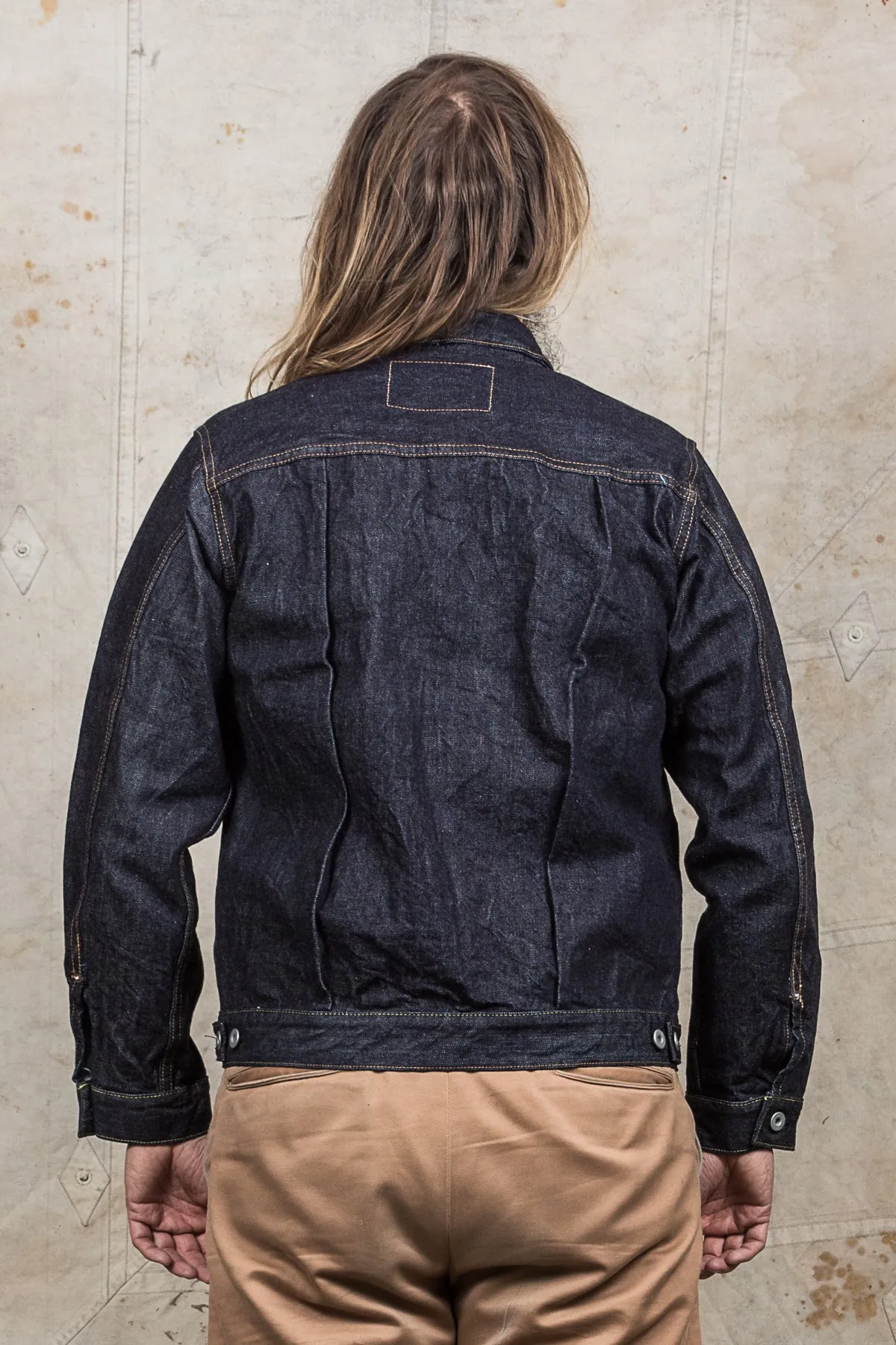 Pallet Life Story Raw Workers Jacket One Wash Denim