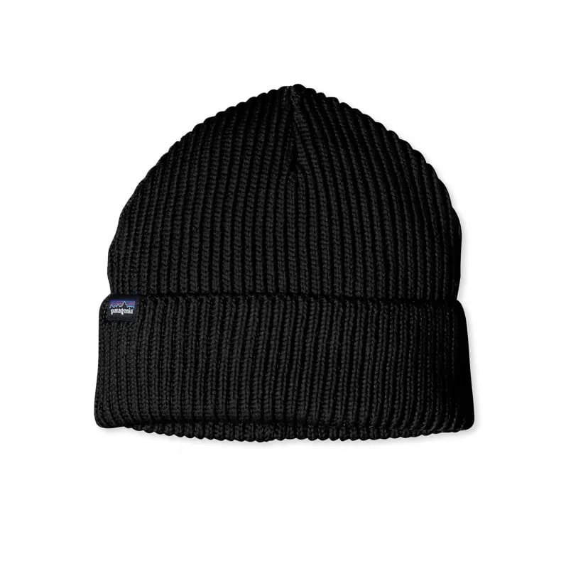 Patagonia Fisherman's Rolled Beanie (Black)