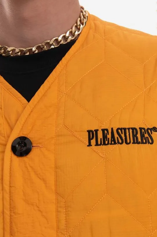 PLEASURES jacket Lasting Liner Jacket men's orange color