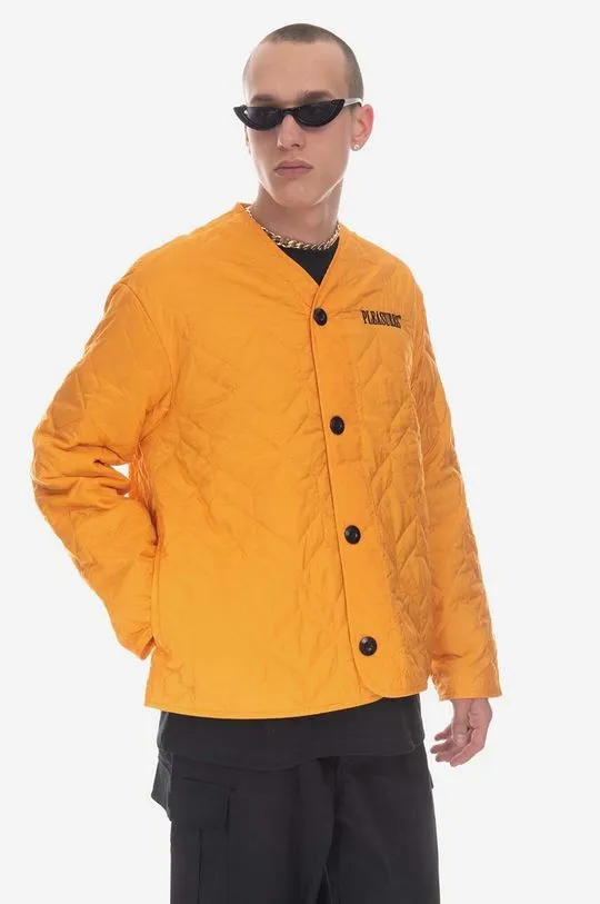 PLEASURES jacket Lasting Liner Jacket men's orange color