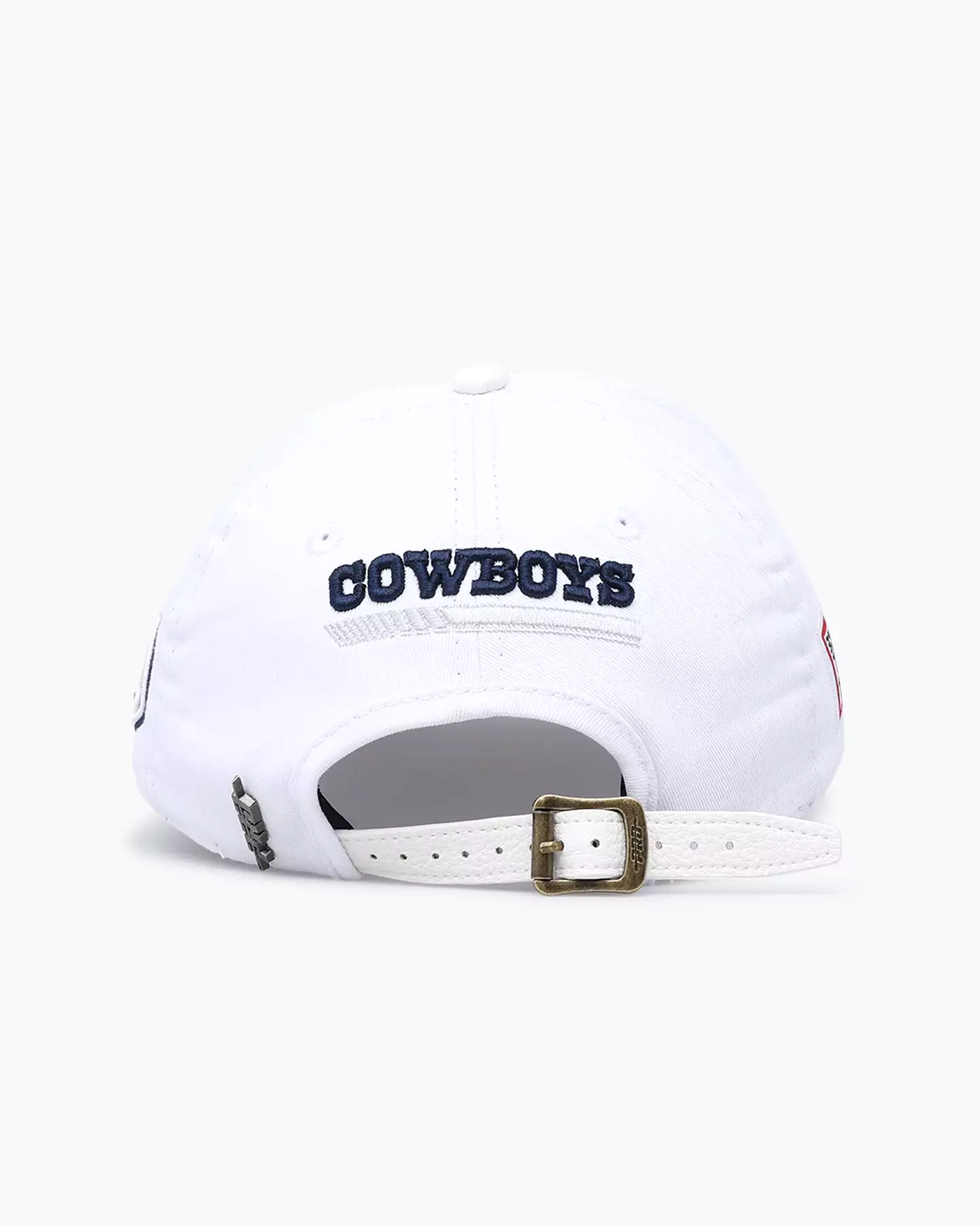 Pro Standard Dallas Cowboys Fast Lane Logo Dad Hat Strapback White