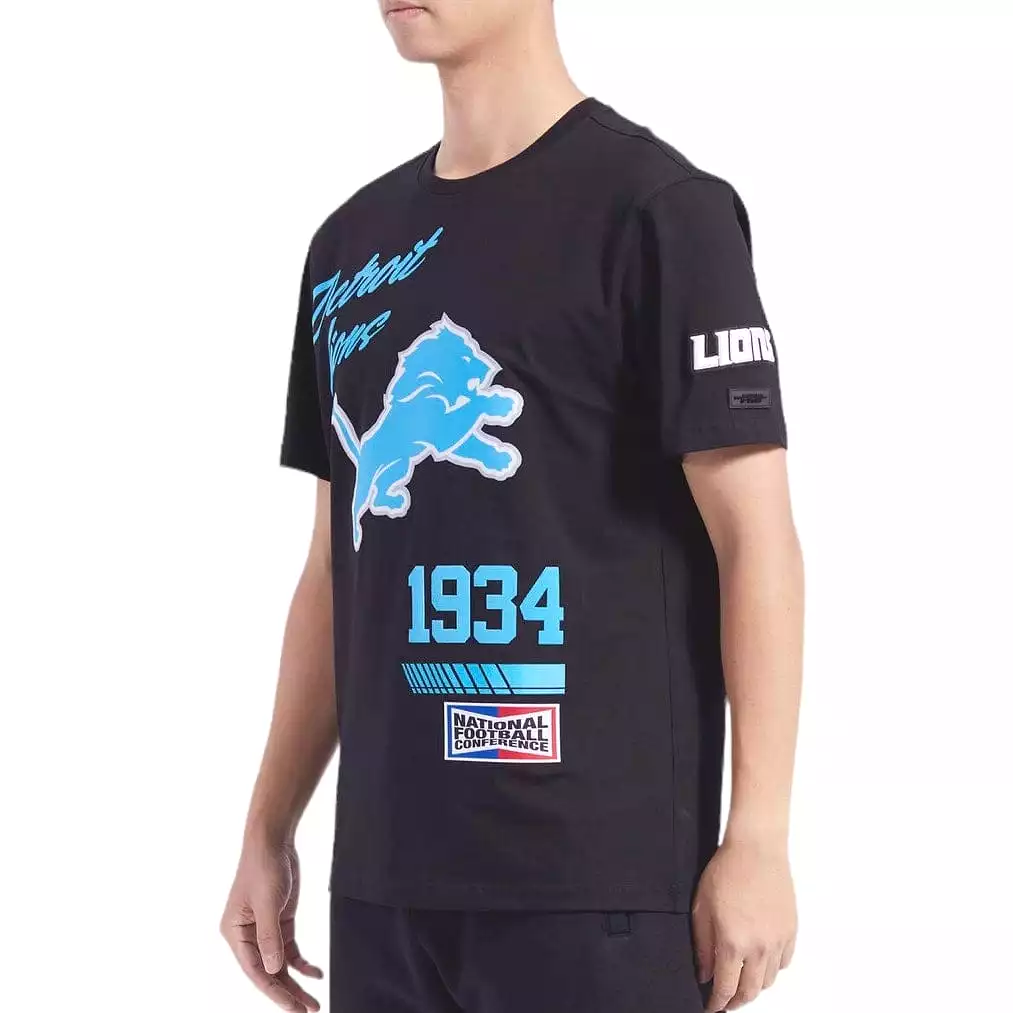 Pro Standard Detroit Lions Fast Lane SJ Tee (Black) FDL1410330-BLK