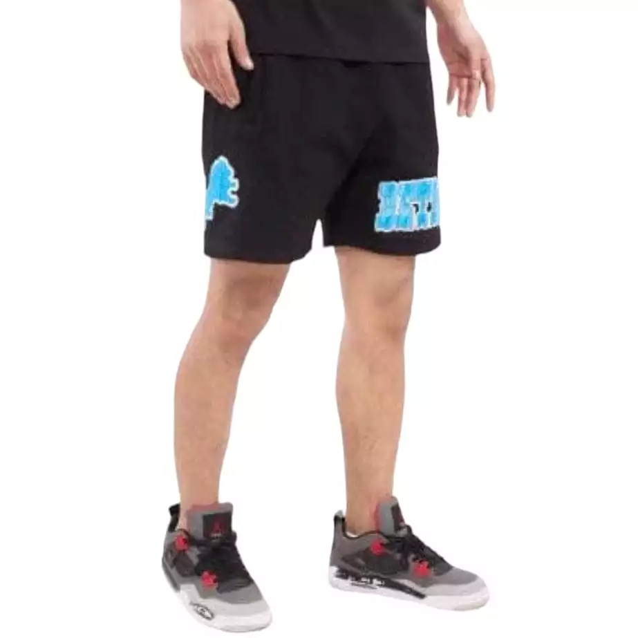 Pro Standard Detroit Lions Retro Classic Fleece Short (Black) FDL343451