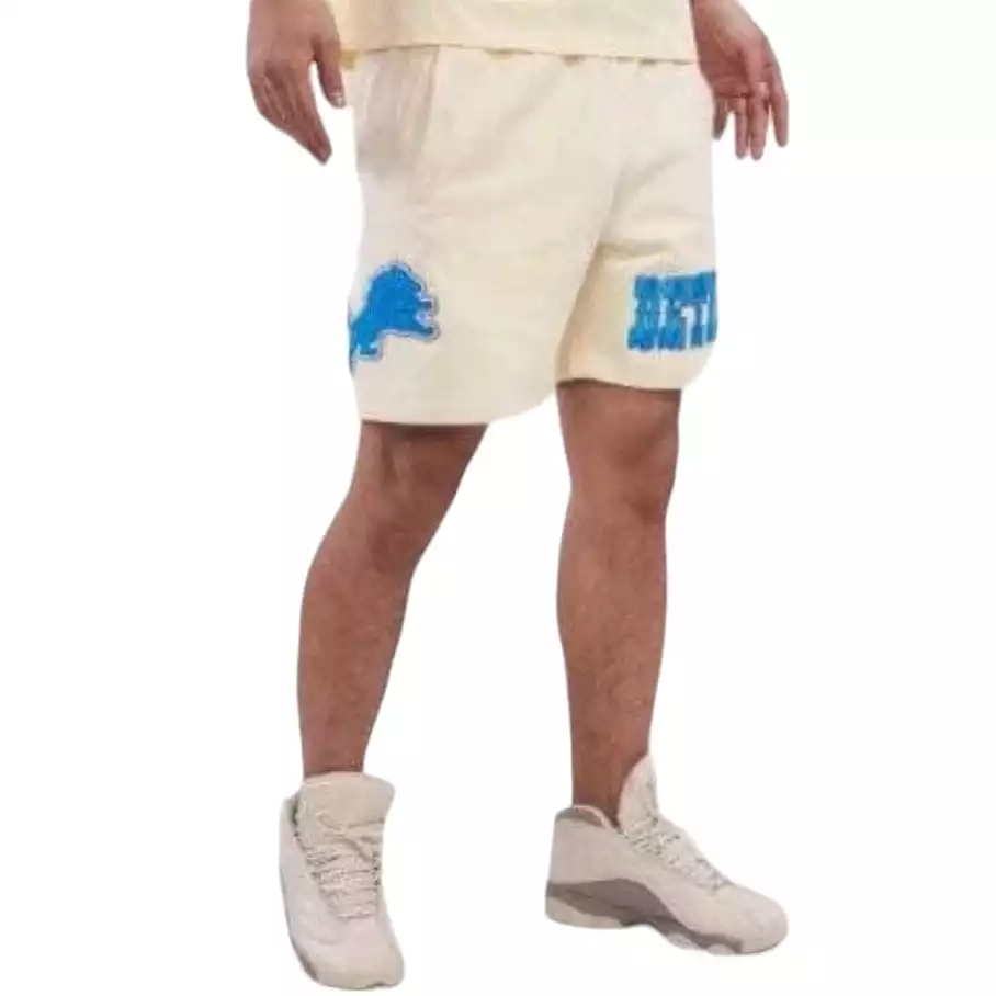 Pro Standard Detroit Lions Retro Classic Fleece Short (Eggshell) FDL343451