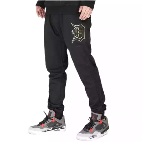 Pro Standard Detroit Tigers Black & Gold Dk Joggers (Black)