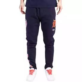 Pro Standard Detroit Tigers Brushed Back French Terry Joggers (Midnight Navy)