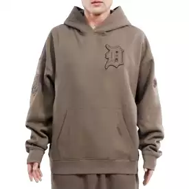 Pro Standard Detroit Tigers Neutral Flc Po Hoodie (Dark Taupe) LDT537628