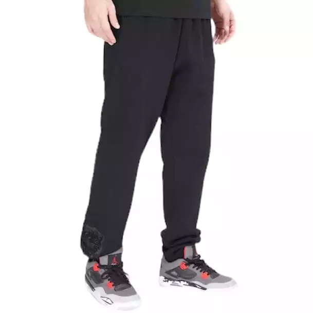 Pro Standard Detroit Tigers Neutral Relaxed Fleece Sweatpants (Black)