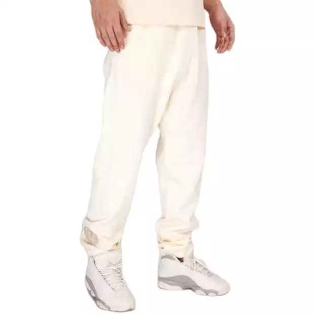 Pro Standard Detroit Tigers Neutral Relaxed Fleece Sweatpants (Eggshell)