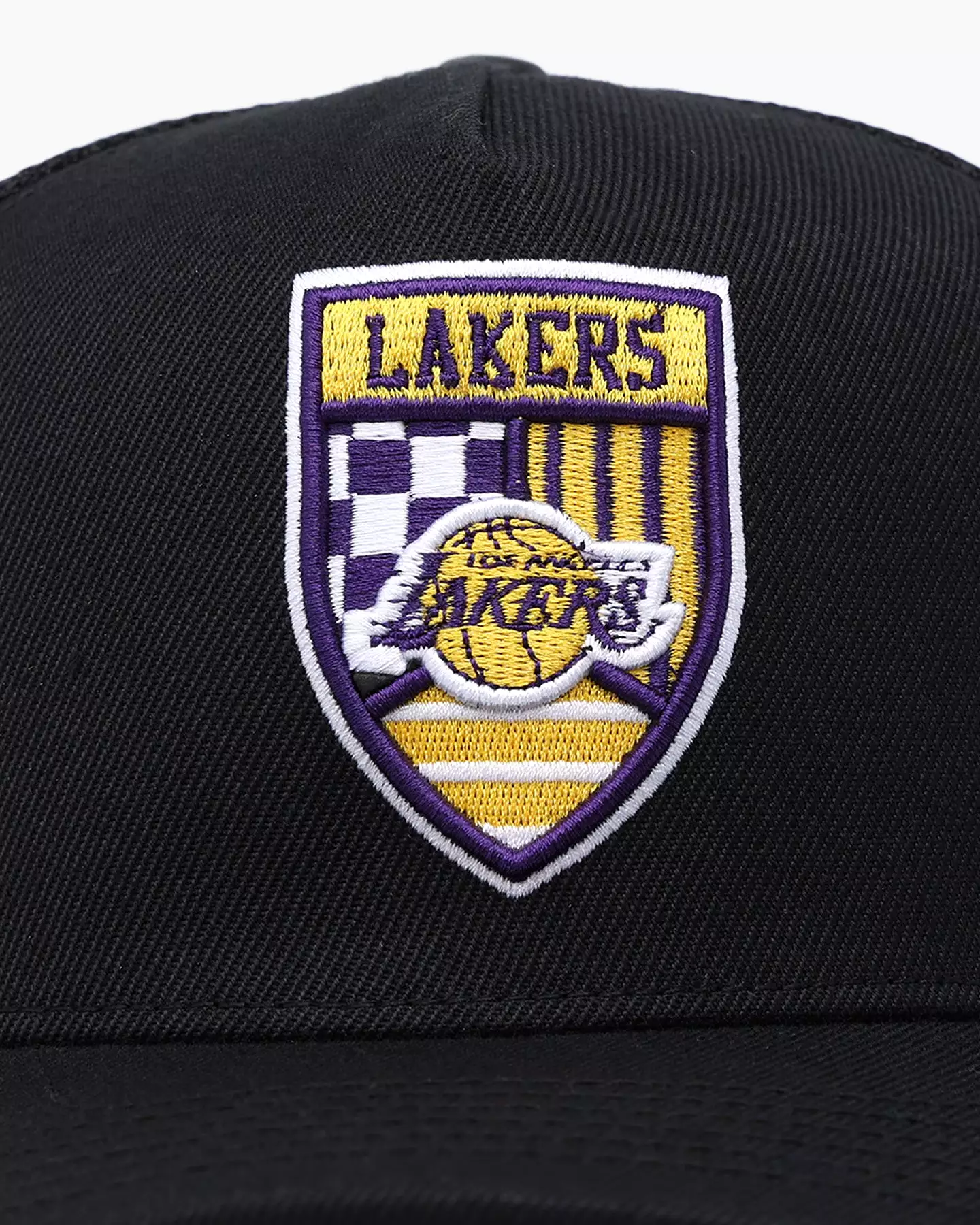 Pro Standard Los Angeles Lakers Fast Lane Trucker Snapback Black