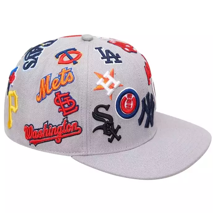 Pro Standard Mlb Pro League Wool Snapback (Gray) LML733998-GRY