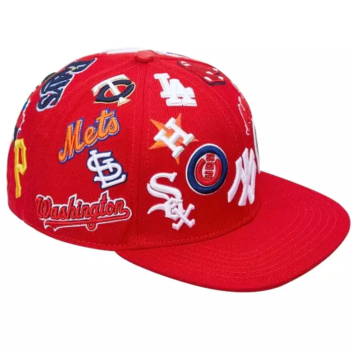 Pro Standard Mlb Pro League Wool Snapback (Red) LML733998-RED