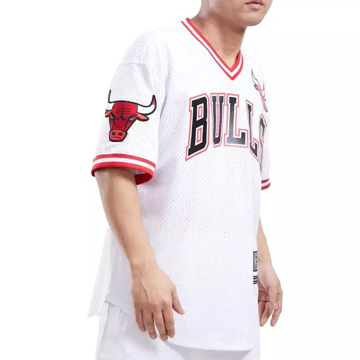 Pro Standard Nba Chicago Bulls Jersey T Shirt (White) BCB153897-WHT