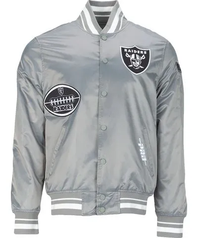 Pro Standard Raiders Old English Satin Jacket