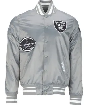 Pro Standard Raiders Old English Satin Jacket