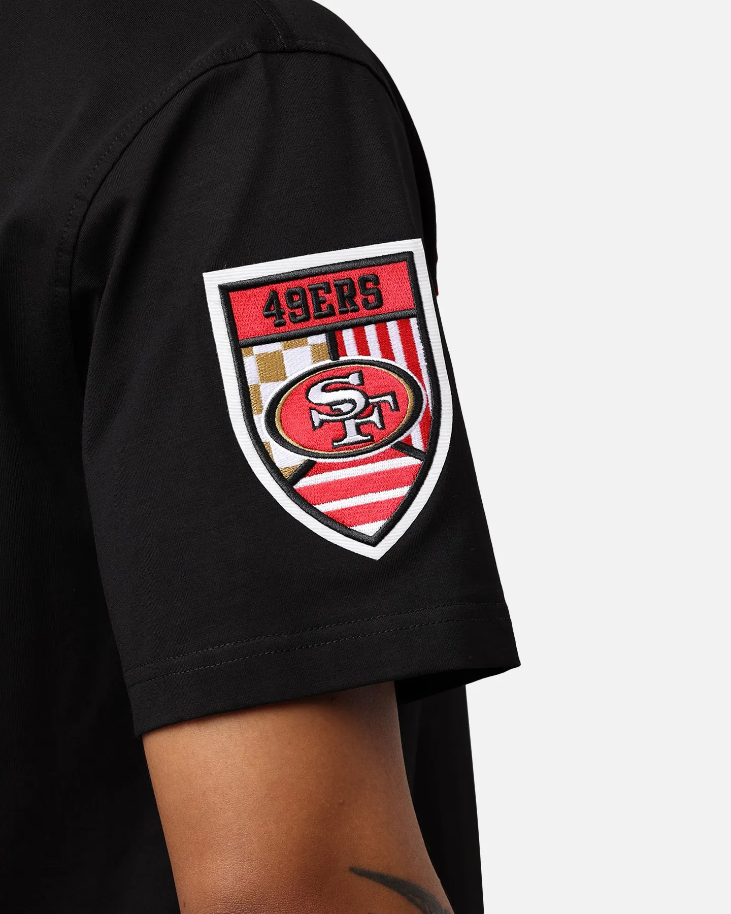 Pro Standard San Francisco 49ers Fast Lane SJ T-Shirt Black