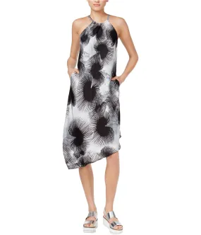 Rachel Roy Womens Printed Asymmetrical Dress