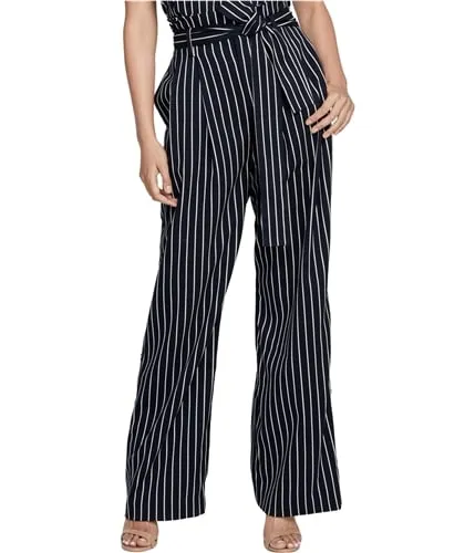 Rachel Roy Womens Striped Casual Trouser Pants