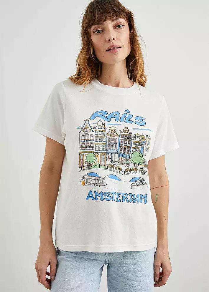 Rails Boyfriend Tee - Rails Amsterdam