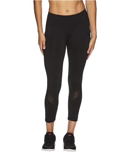 Reebok Womens Aspire Skinny Capri Compression Athletic Pants