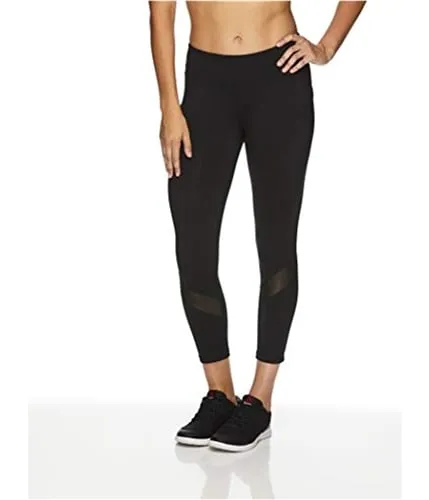 Reebok Womens Aspire Skinny Capri Compression Athletic Pants