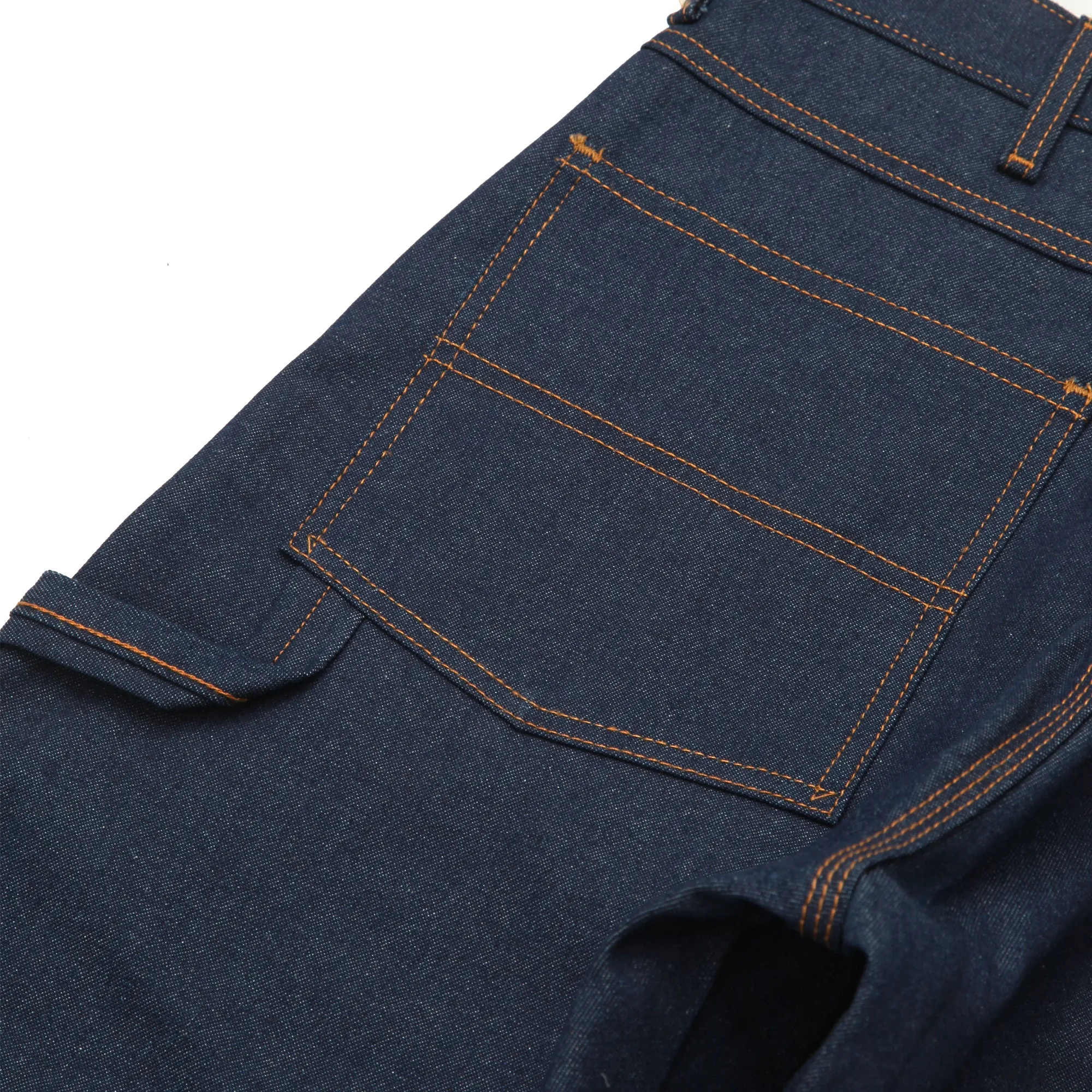 Round House 14oz Carpenter Jeans #101 - Raw Indigo