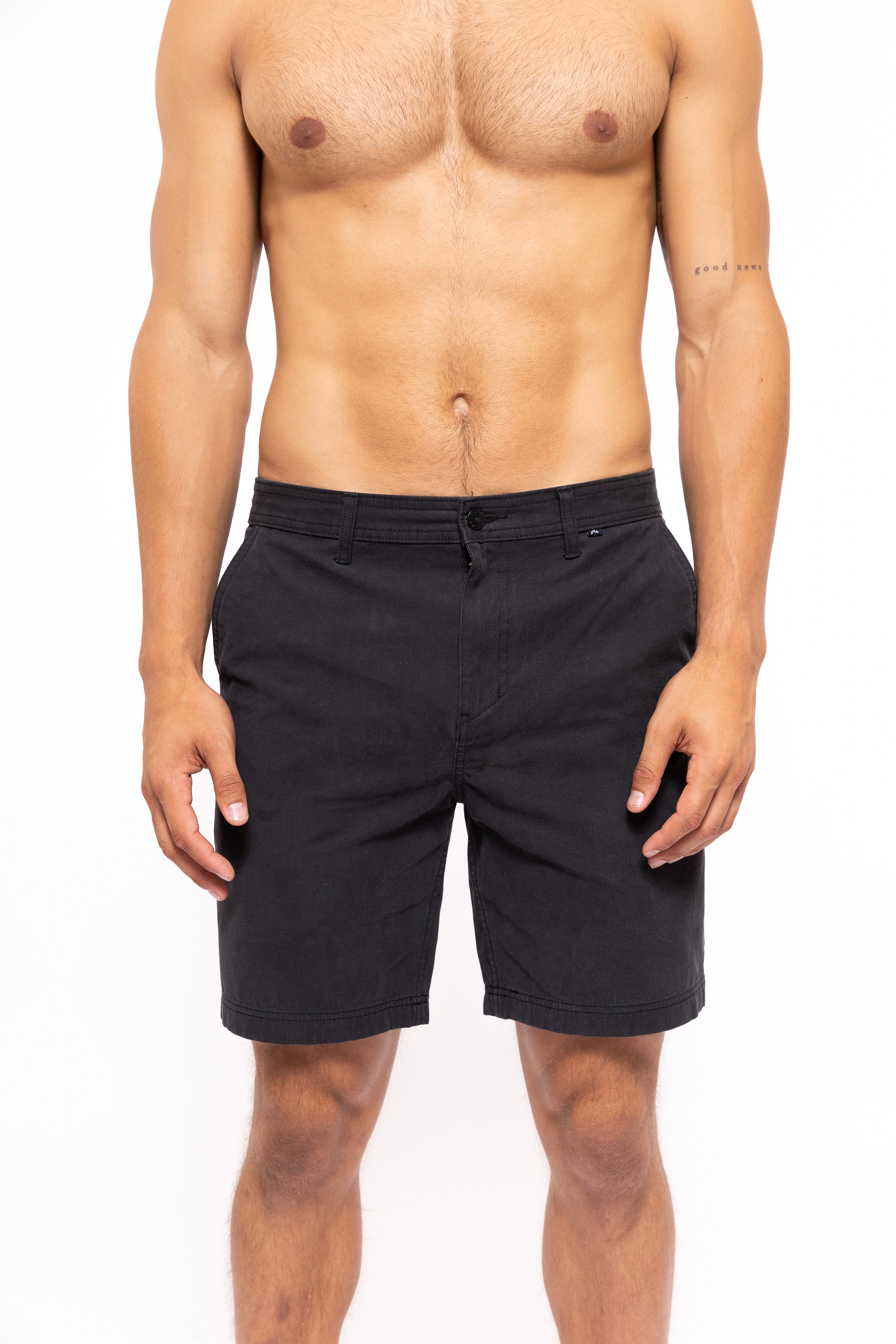 Rusty USA Cardiff 18 Walkshort Black